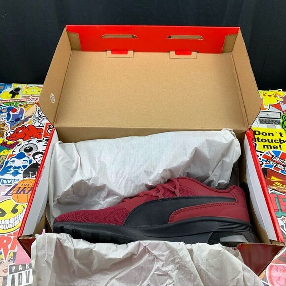 Puma Burgundy Electron Star Runners Women's Various Sizes - Picture 12 of 13